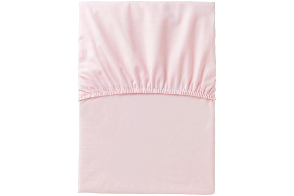 国内三河産厚地ボックスシーツ シングルピンク