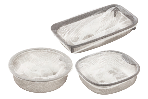 ペットボトルから生まれた水切りネットストッキングタイプ