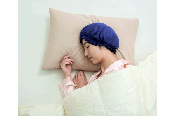 おやすみヘアキャップ