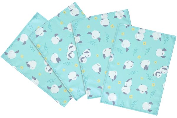 はっ水ランチョンマット　シマエナガ