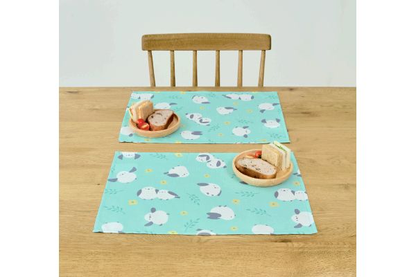 はっ水ランチョンマット　シマエナガ