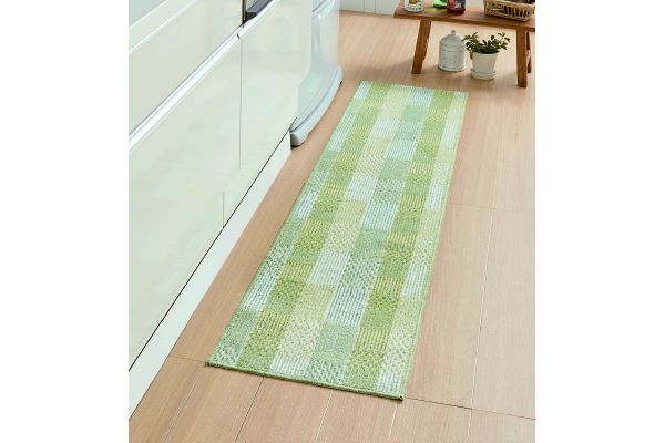 泉州産キッチンマットサニーグリッド ４０×１８０ｃｍ