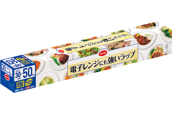 [COOP]電子レンジにも強いラップ 30cm×50m
