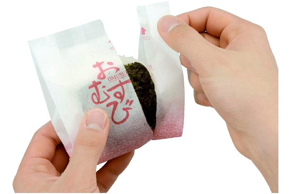 直巻おむすびパック　[和風波]