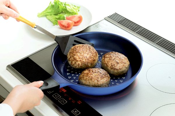 [カルキャス]ＩＨ対応ダイヤモンドコートフライパン