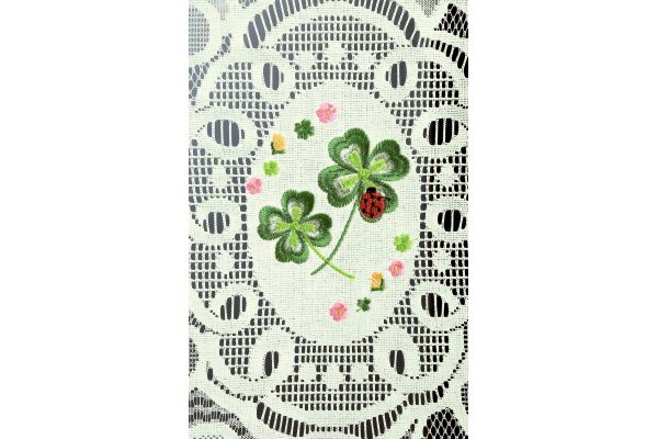 刺しゅうレースのれん