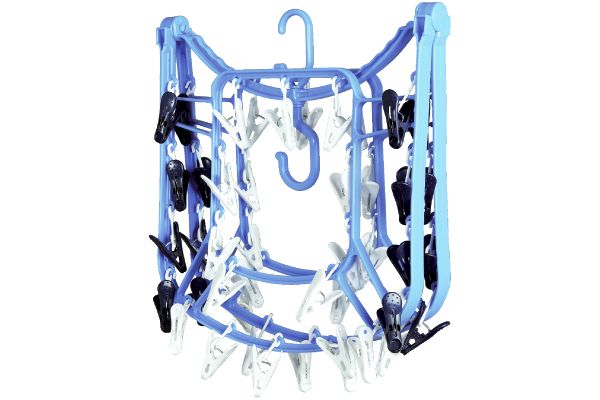 【ネット限定】分けて干せる角ハンガー　（44ピンチ）