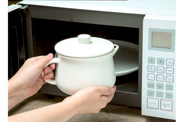 【ネット限定】ギュッとポット　　1.1L　ミルクホワイト