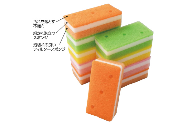 泡キュットソフトスポンジ
