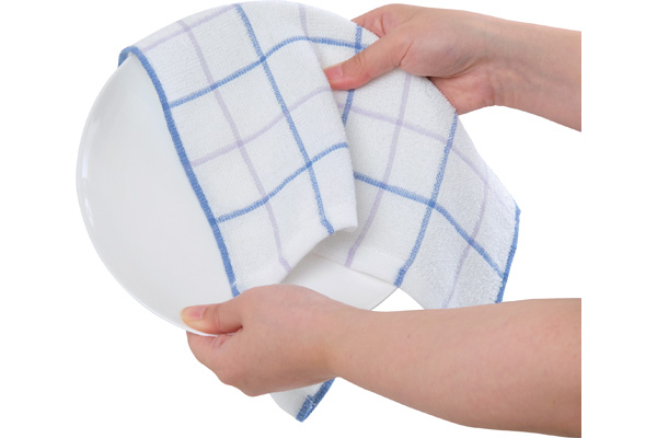 [Simple Kitchen]ふきんチェック柄