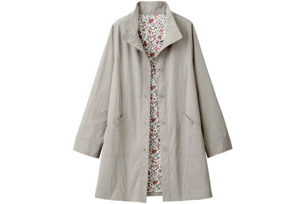 はっ水！裏プリントワッシャージャケット