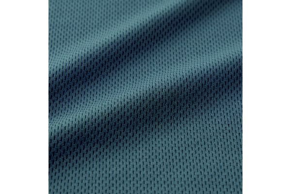 肌側コットン長袖メンズポロシャツ