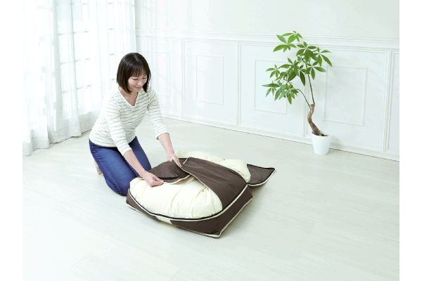 炭入り消臭羽毛布団収納ケース