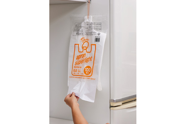 エプロンスーパーライトひも付き