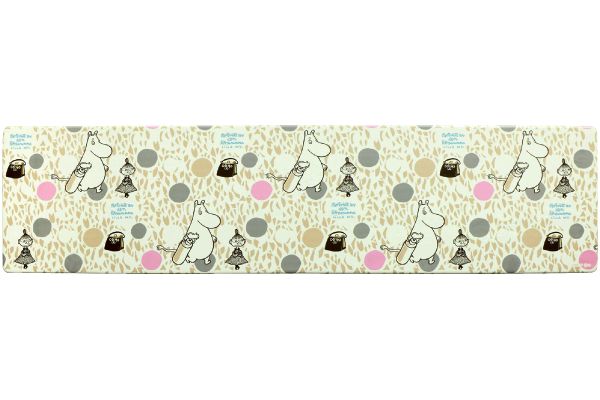 【ネット限定】［ムーミン］拭けるキッチンマット　　180cm　サークル