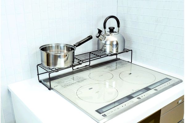 コンロ奥活用らくラック