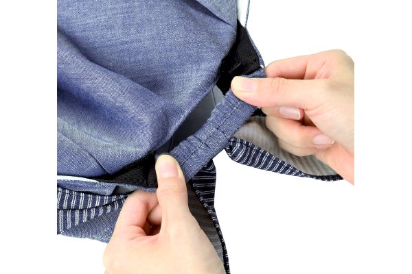 marie claire bis　ストライプジョッキーハット