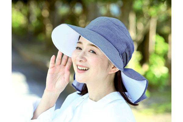 marie claire bis　ストライプジョッキーハット