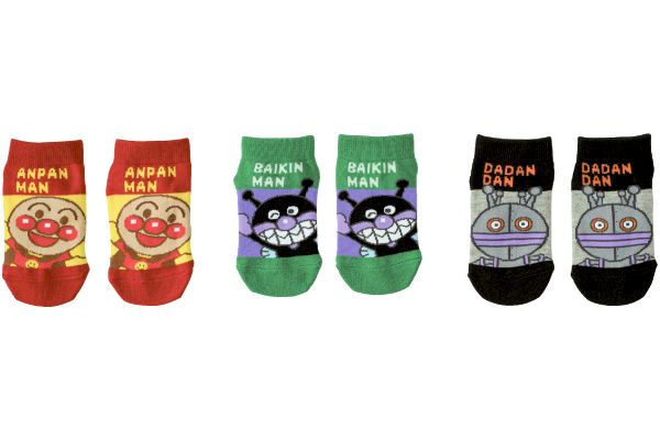 アンパンマンビッグスマイルソックス