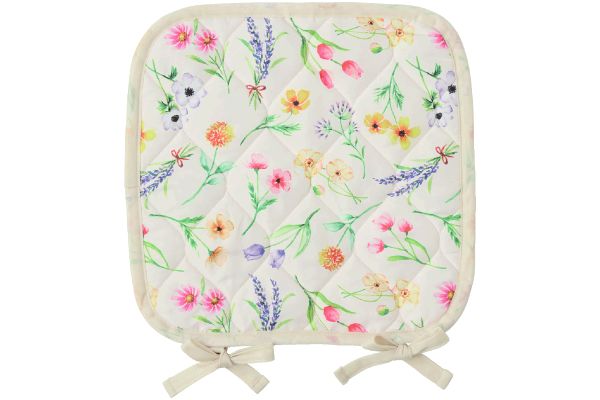 ふんわり彩るシートクッション　花庭