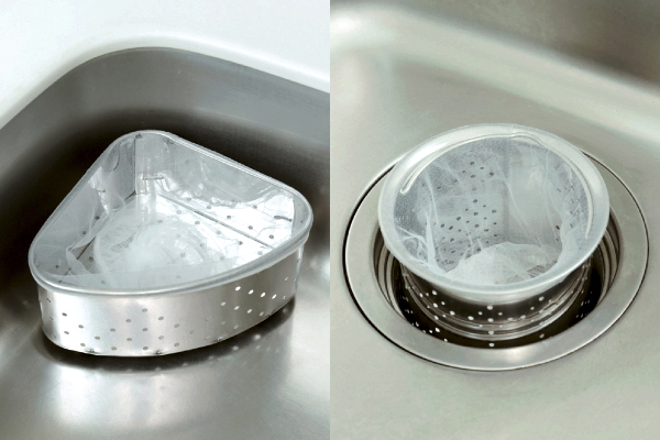 ストッキングタイプ水切り袋２重底タイプ（100枚入）