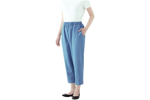 ゆるり楽ちんストレッチデニムパンツ