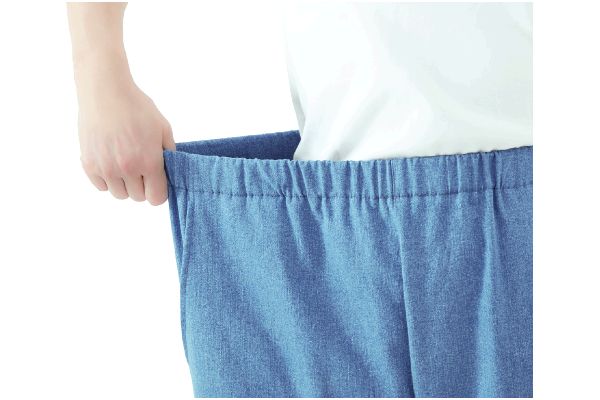 ゆるり楽ちんストレッチデニムパンツ