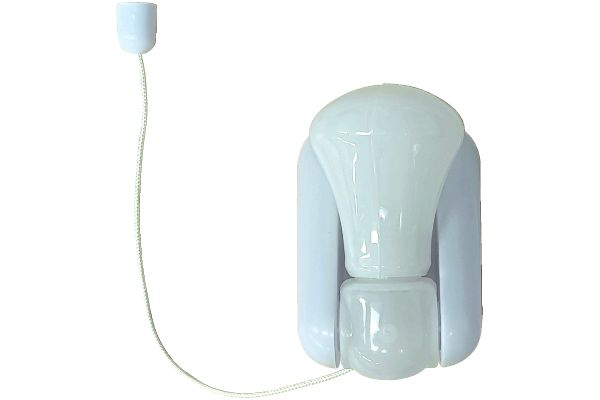 電池式ひも引きライト