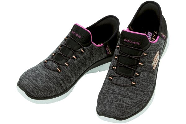 ＳＫＥＣＨＥＲＳ　ＳＬＩＰ−ＩＮＳ ＳＵＭＭＩＴＳ−ＤＡＺＺ ２２．５ｃｍブラック