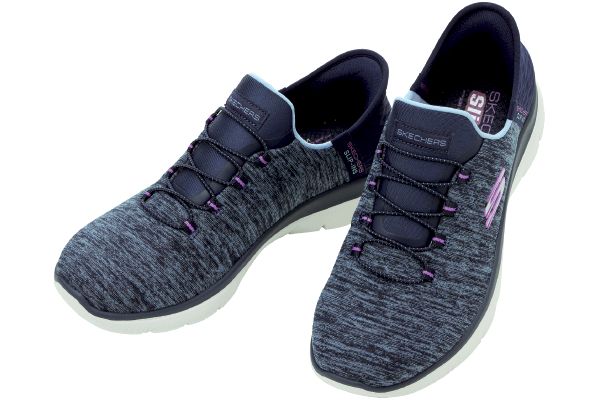 ＳＫＥＣＨＥＲＳ　ＳＬＩＰ−ＩＮＳ ＳＵＭＭＩＴＳ−ＤＡＺＺ ２２．５ｃｍネイビー
