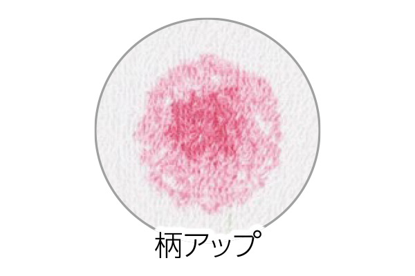 泉州産ラブリーフラワーバスタオル