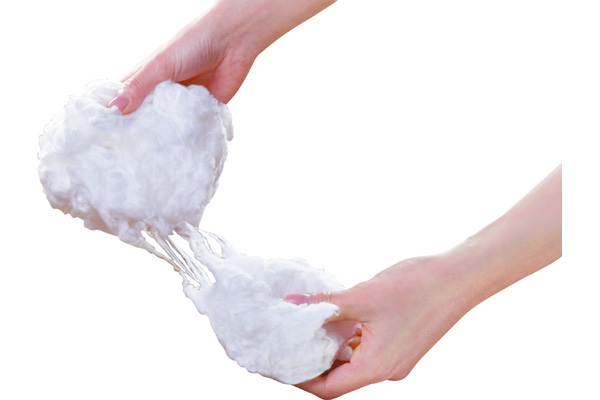 【ネット限定】ちぎって使うコットン油吸収材　（約30g）