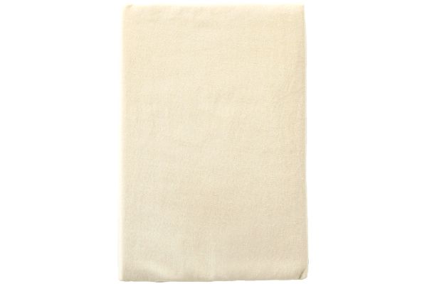 綿と麻のナチュラルワンタッチシーツ １０５×２０５ｃｍナチュラル