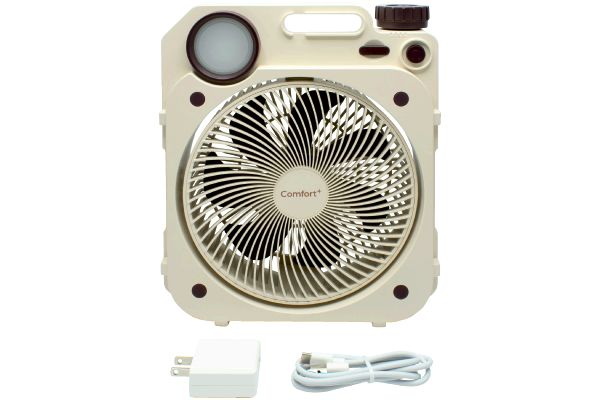 充電式薄型送風扇