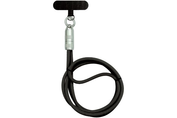 【ネット限定】スマホ充電ストラップショルダータイプＢＫ　　　