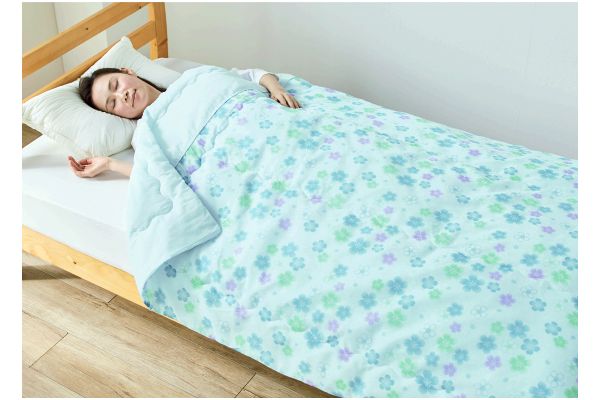抗菌防臭ガーゼ衿付肌掛けふとん