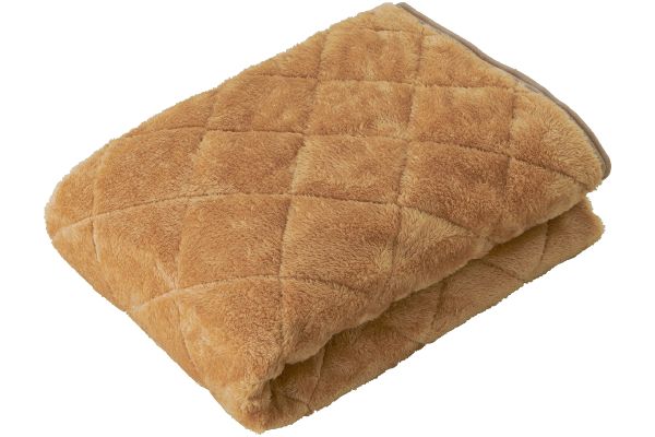 【ネット限定】心安らぐふかふかベアータッチ敷パッド　　シングル　ブラウン