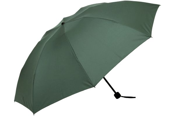 開くと大きいミニ傘　６５ｃｍ グリーン