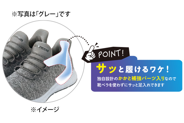サッとインシューズ
