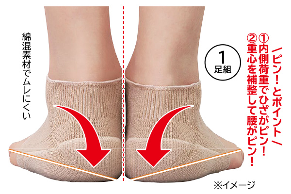 足腰ピンとサポーターｆｉｔ