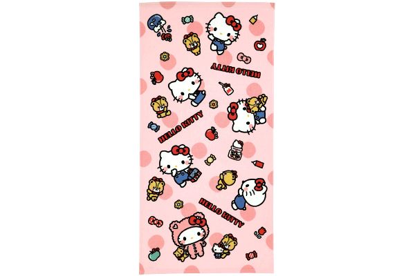 ハローキティ　バスタオル