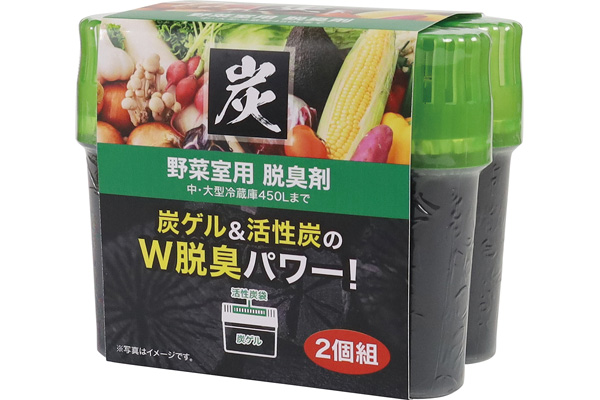 冷蔵庫脱臭剤　野菜室用（活性炭入）