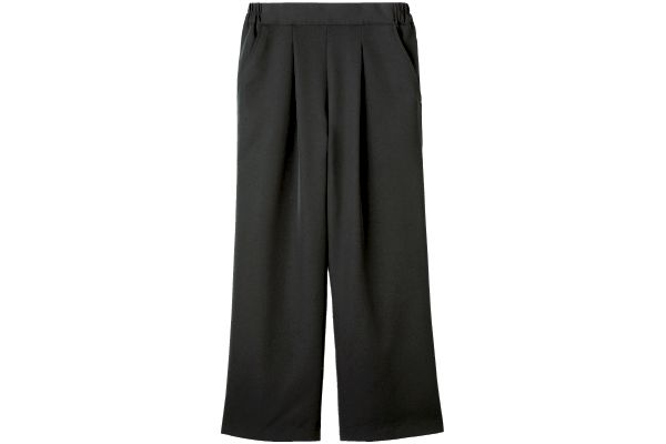 ワイドクロップドパンツ