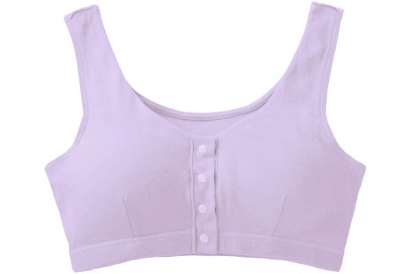 肌にやさしい綿１００％前開きブラ