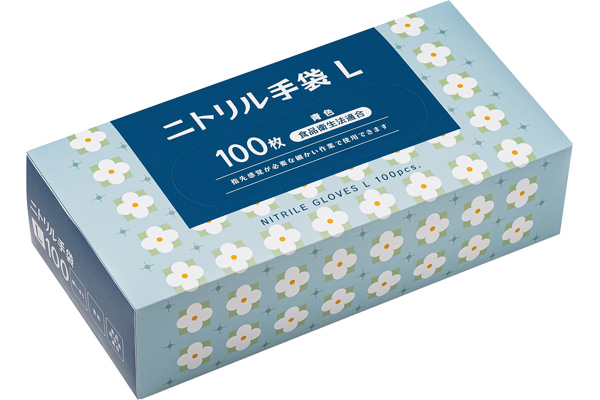 しなやかフィットニトリル手袋