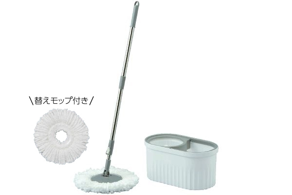 ラクラク回転モップ