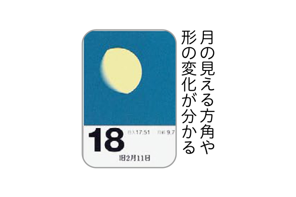 ルナカレンダー　ミニ