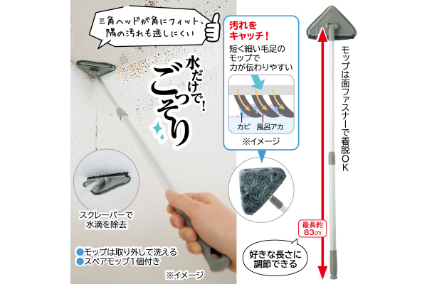 浴室の天井汚れごっそり職人