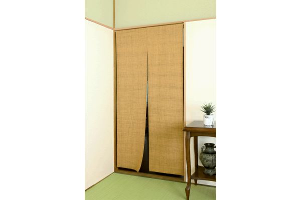 綿かすり調ロングのれん