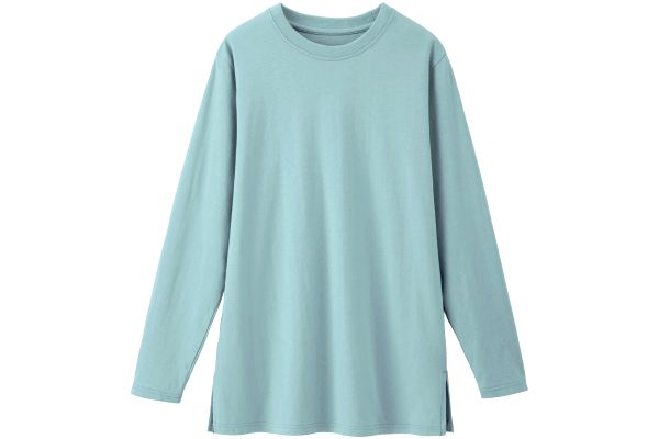 ベーシックな長袖Ｔシャツ
